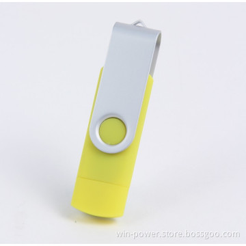Smartphone USB Flash Drive with Micro USB Port, Swivel USB Flash Drive